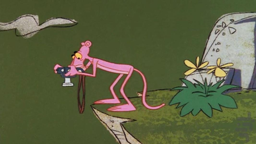 کارتون پلنگ صورتی "" بدون اینترنت "" - Image screenshot of android app