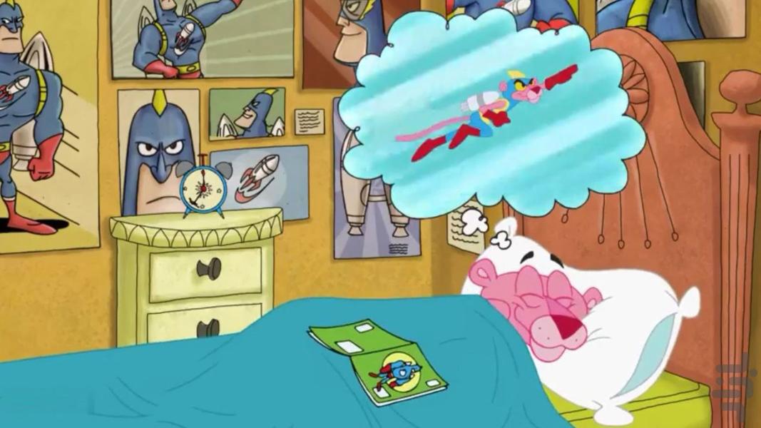 کارتون پلنگ صورتی بدون اینترنت - عکس برنامه موبایلی اندروید