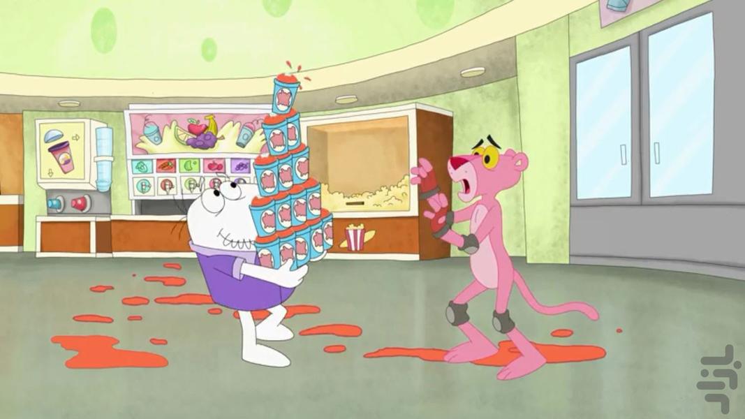 کارتون پلنگ صورتی بدون اینترنت - عکس برنامه موبایلی اندروید