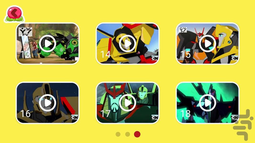 کارتون ربات های مبدل ۴ بدون اینترنت - عکس برنامه موبایلی اندروید