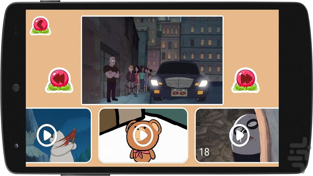 کارتون سه خرس کله پوک | بدون اینترنت - Image screenshot of android app