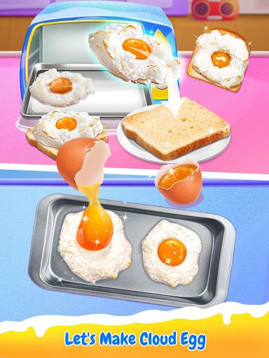 Breakfast Maker - Make Cloud Egg, Bacon & Milk - Gameplay image of android game