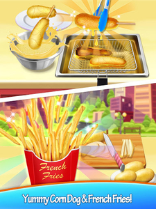Carnival Fair Food - Crazy Yummy Foods Galaxy - عکس بازی موبایلی اندروید