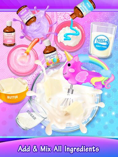 Unicorn Cotton Candy Cake - Image screenshot of android app