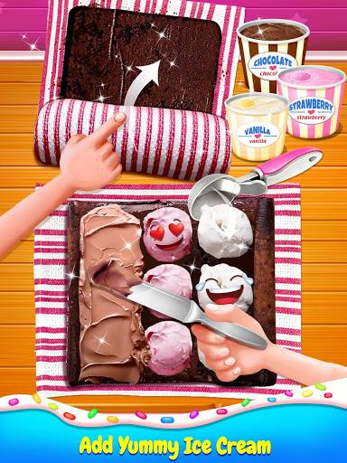Ice Cream Cake Roll Maker - عکس بازی موبایلی اندروید