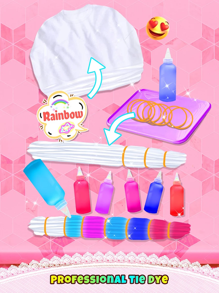 Tie Dye Pro - Fashion Designer - Gameplay image of android game
