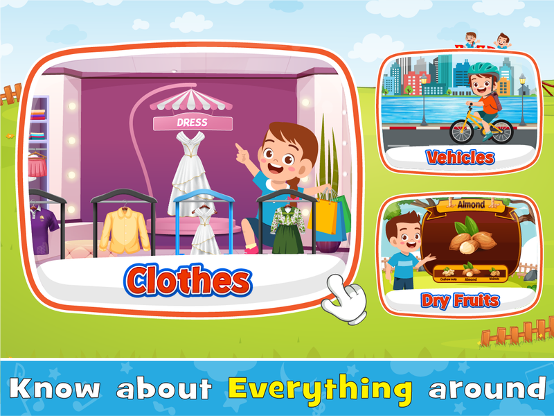 Kids English Learning Games - عکس بازی موبایلی اندروید