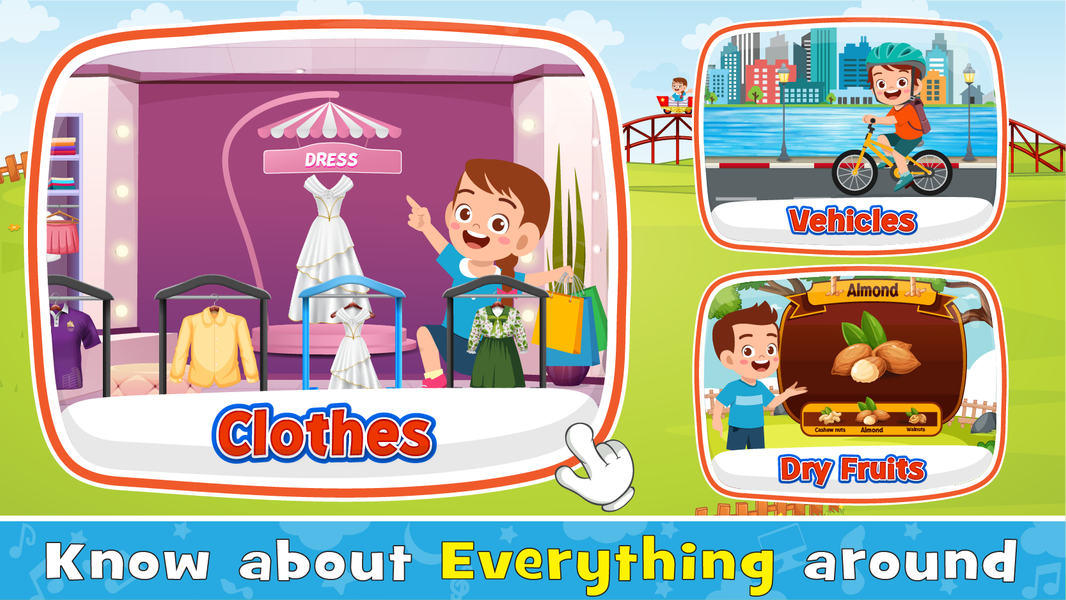 Kids English Learning Games - Gameplay image of android game