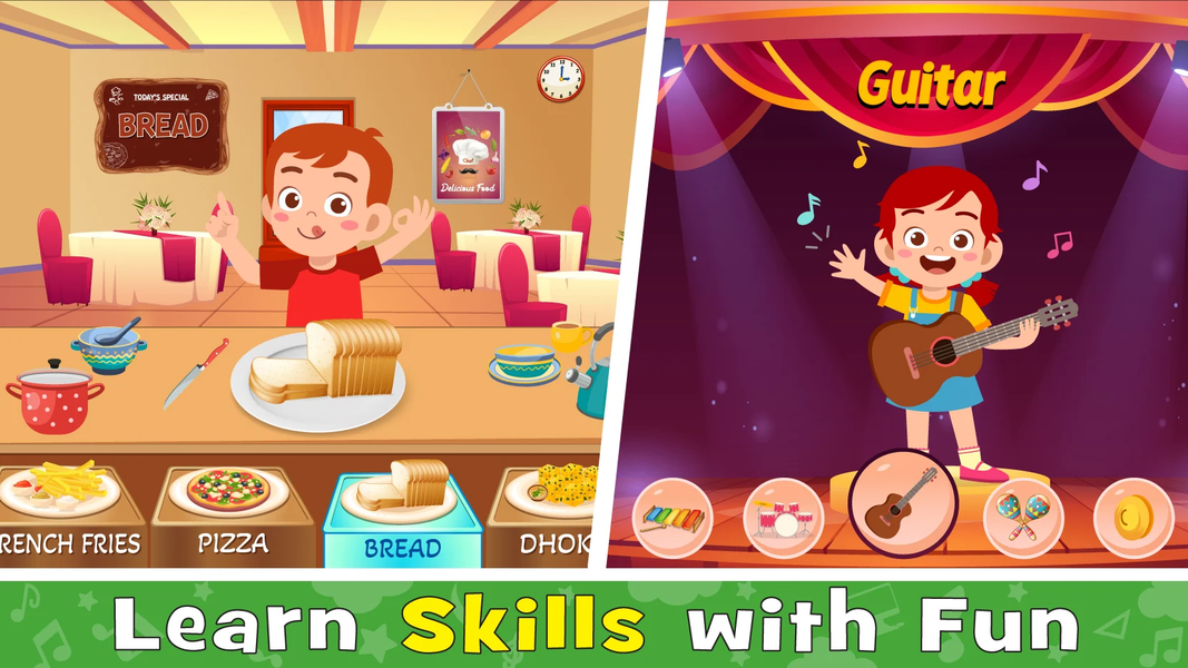 Kids English Learning Games - عکس بازی موبایلی اندروید