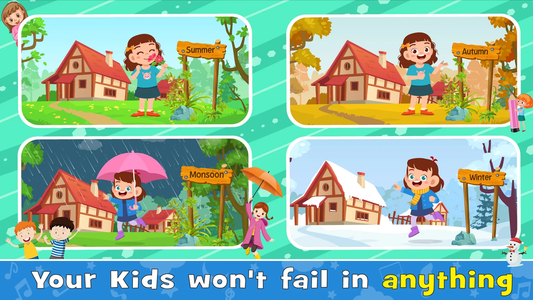 Kids English Learning Games - عکس بازی موبایلی اندروید