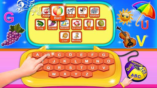 Alphabet Laptop - Educational - عکس بازی موبایلی اندروید