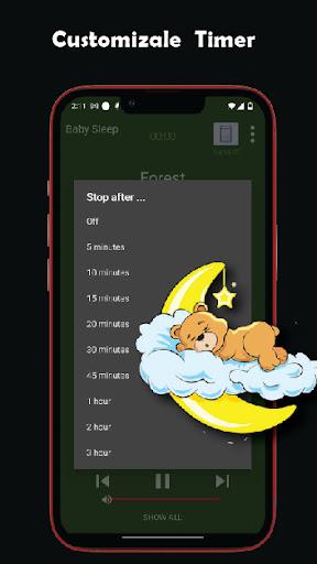 White Noise Baby Sleep Sound - عکس برنامه موبایلی اندروید