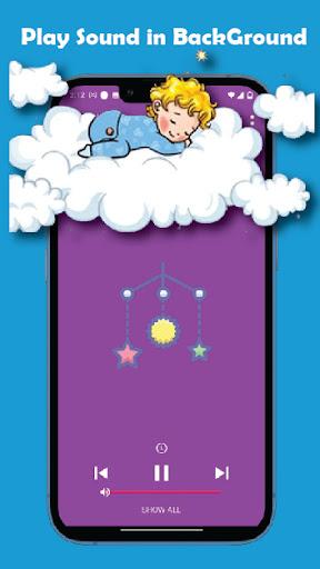 White Noise Baby Sleep Sound - عکس برنامه موبایلی اندروید