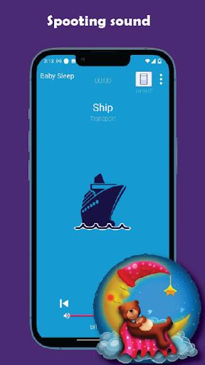 White Noise Baby Sleep Sound - عکس برنامه موبایلی اندروید