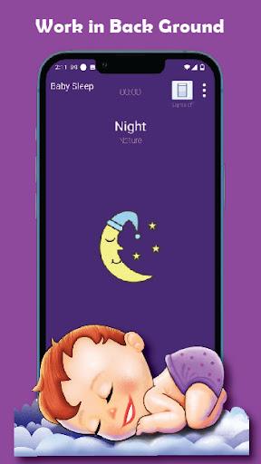 White Noise Baby Sleep Sound - عکس برنامه موبایلی اندروید
