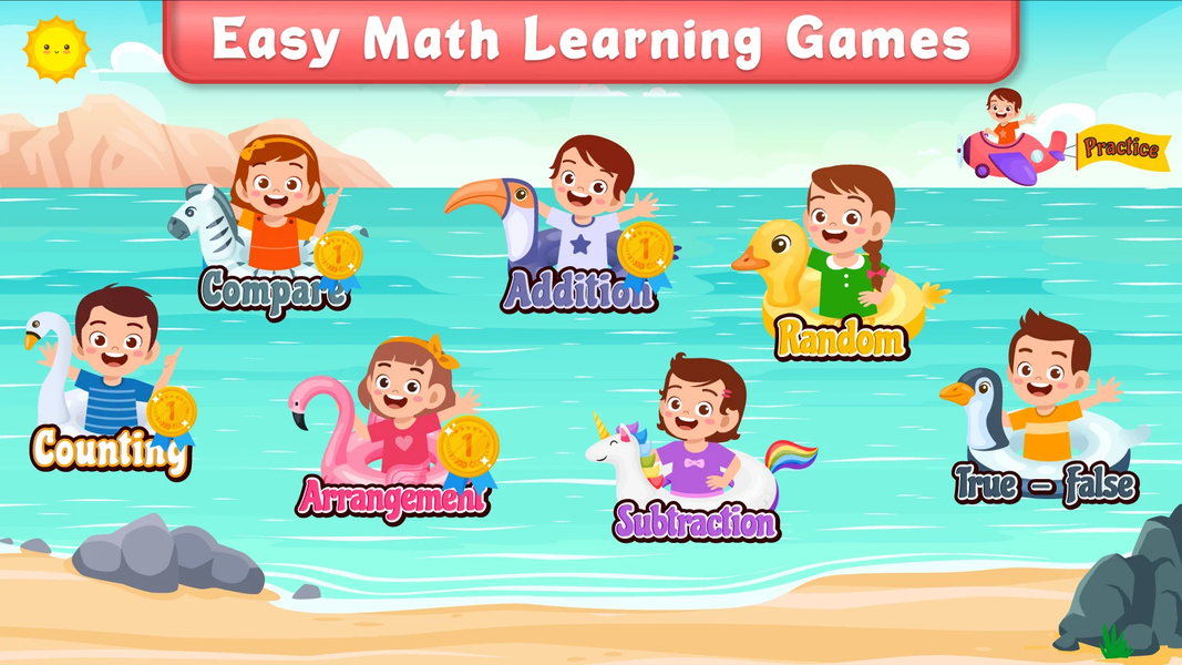 Kids Math: Fun Maths Games - عکس بازی موبایلی اندروید