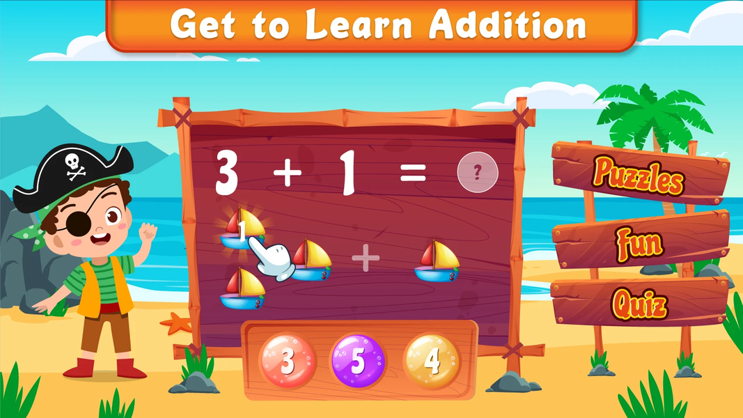 Kids Math: Fun Maths Games - عکس بازی موبایلی اندروید