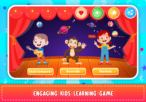 Kids Piano Music Games & Songs - عکس بازی موبایلی اندروید