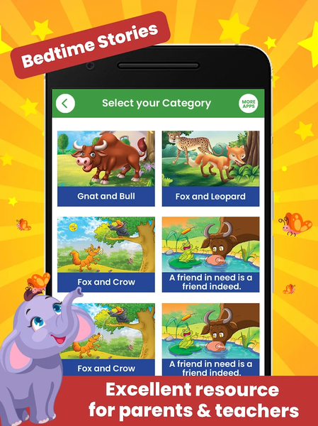 Kids English Stories Offline - Image screenshot of android app