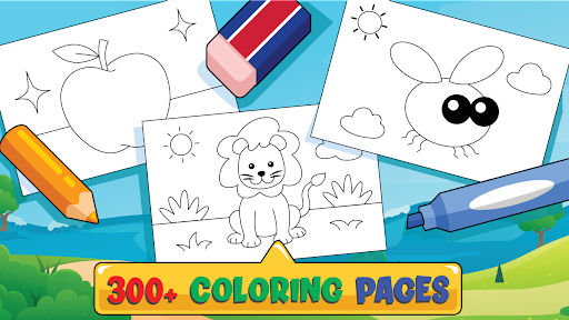 Kids Coloring Book Color Learn - Image screenshot of android app