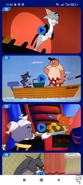 کارتون تام و جری بدون اینترنت ۱ - عکس برنامه موبایلی اندروید
