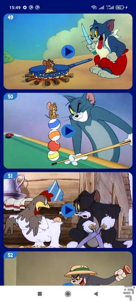 کارتون تام و جری بدون اینترنت ۴ - عکس برنامه موبایلی اندروید