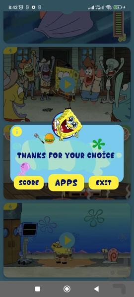 باب اسفنجی بدون اینترنت 10 (انگلیسی) - Image screenshot of android app
