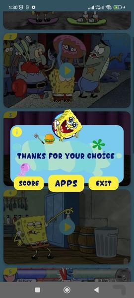 باب اسفنجی بدون اینترنت 3 (انگلیسی) - Image screenshot of android app