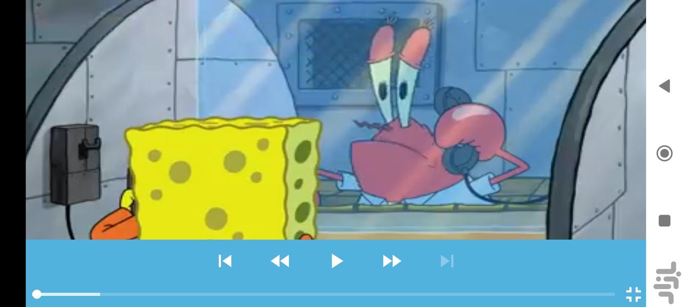 باب اسفنجی بدون اینترنت 4 (انگلیسی) - Image screenshot of android app