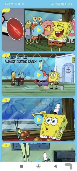 باب اسفنجی بدون اینترنت 5 (انگلیسی) - Image screenshot of android app