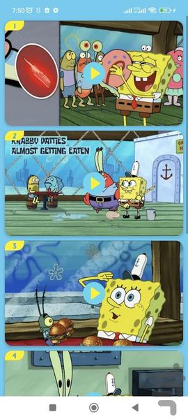 باب اسفنجی بدون اینترنت 6 (انگلیسی) - Image screenshot of android app