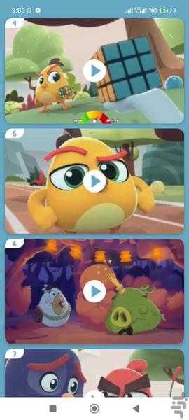 کارتون پرندگان خشمگین بدون اینترنت 1 - Image screenshot of android app
