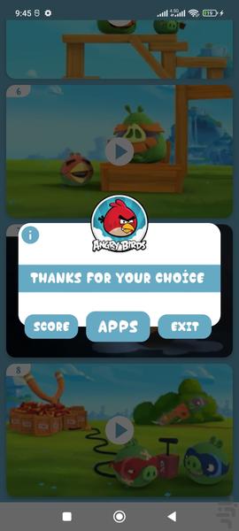 پرندگان خشمگین بدون اینترنت 10 - Image screenshot of android app