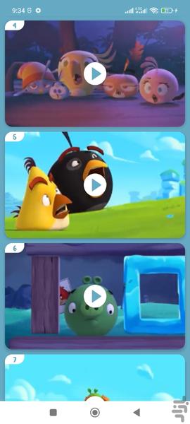 کارتون پرندگان خشمگین بدون اینترنت 4 - Image screenshot of android app