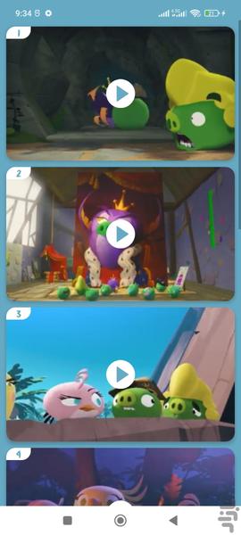 کارتون پرندگان خشمگین بدون اینترنت 4 - Image screenshot of android app