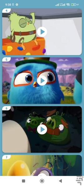 کارتون پرندگان خشمگین بدون اینترنت 7 - Image screenshot of android app