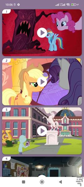 کارتون پونی کوچولو بدون اینترنت ۱۰ - عکس برنامه موبایلی اندروید