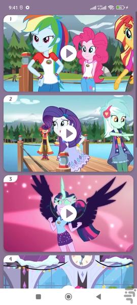 کارتون پونی کوچولو بدون اینترنت ۴ - عکس برنامه موبایلی اندروید