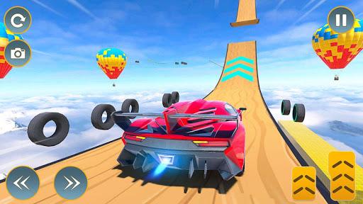 Extreme Car Stunt Driving: Ramp Stunt Car games 3D - Gameplay image of android game