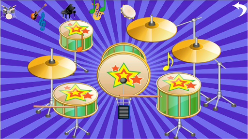 Kids Music Instruments Sounds - عکس برنامه موبایلی اندروید
