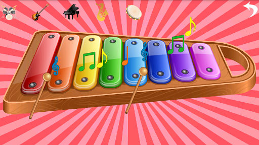 Kids Music Instruments Sounds - عکس برنامه موبایلی اندروید