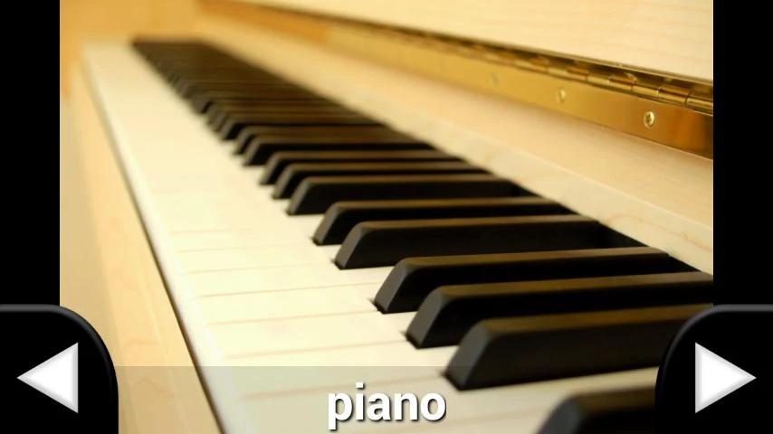 Music instruments and sounds - عکس برنامه موبایلی اندروید