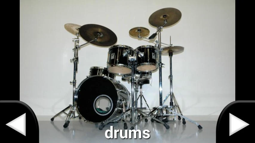 Music instruments and sounds - عکس برنامه موبایلی اندروید