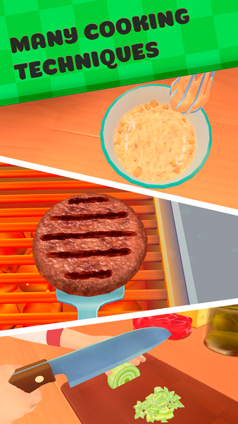 Burger Max: Chef Cooking Game - عکس بازی موبایلی اندروید