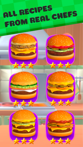Burger Max: Chef Cooking Game - عکس بازی موبایلی اندروید