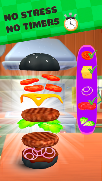 Burger Max: Chef Cooking Game - عکس بازی موبایلی اندروید