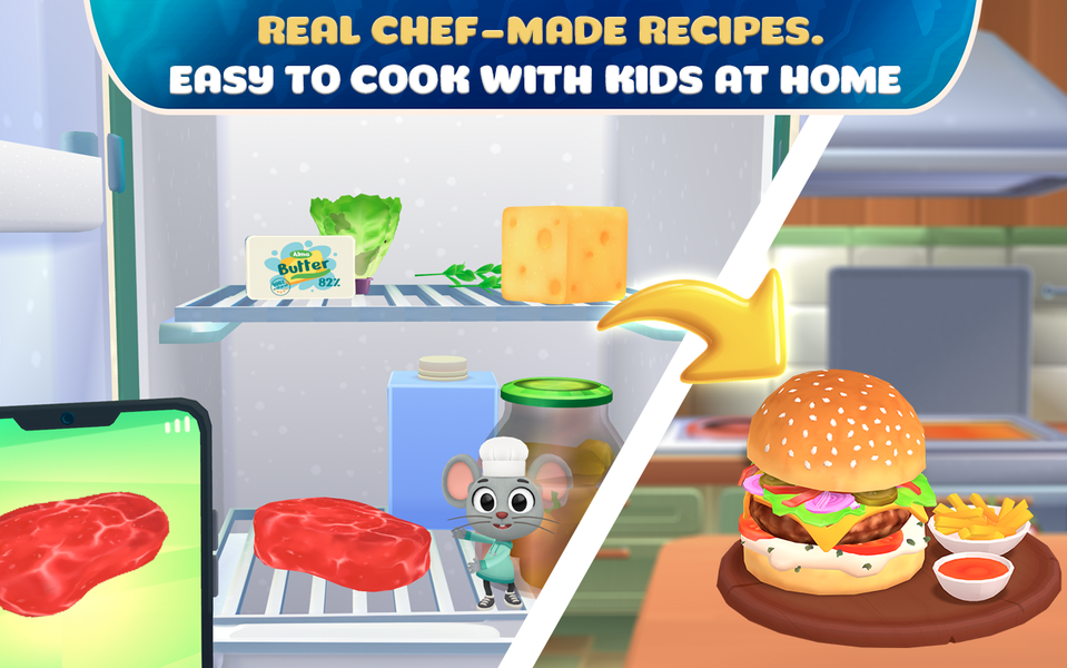 Burger Game: Food Festival FF۳ - عکس بازی موبایلی اندروید