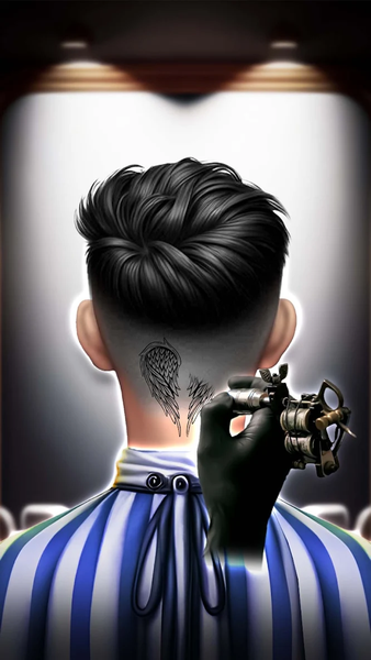 Barber Shop Hair Cut Simulator - Gameplay image of android game