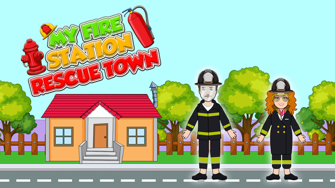 Firefighter Fire Truck Games - عکس بازی موبایلی اندروید