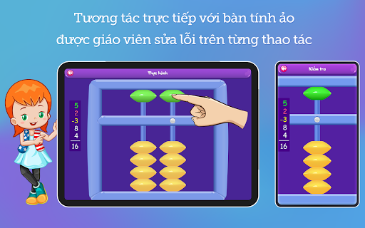 KidsUP Soroban - Toán tư duy - Image screenshot of android app